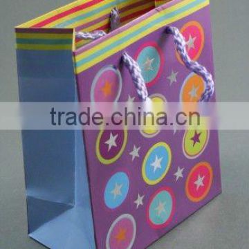 small paper bags for candy, paper candy box, candy gift bag with cotton pp handle PP133