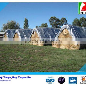 45ft*60ft Windproof Vinyl PE Hay Tarpaulin