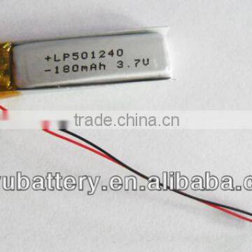 small 3.7V li-polymer battery