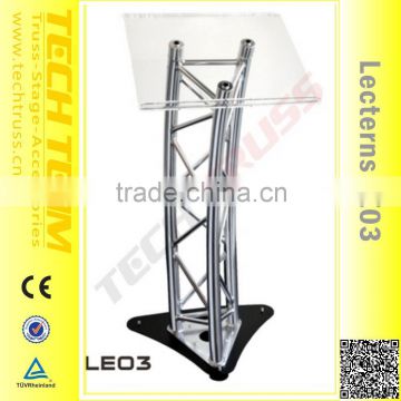 LE03 Aluminum furniture mobile standard truss lectern , truss podium                        
                                                Quality Choice