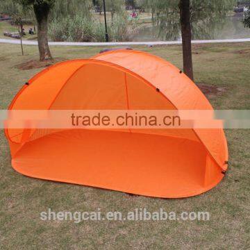 cheap automatic folding pop up beach tent , sun shape shelter