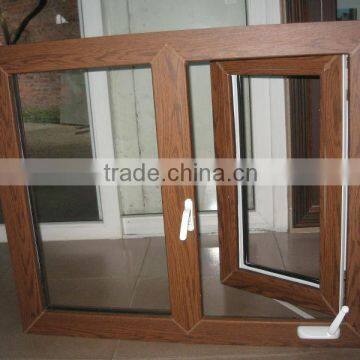 pvc hand crank casement windows, pvc windows and doors