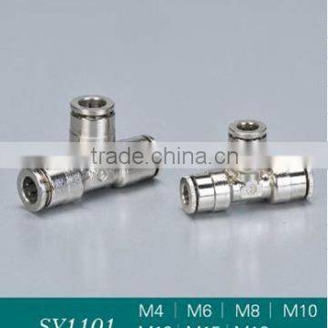 Sanye brass tee connector with low price