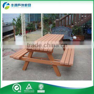 Stainless Steel Picnic Plastic Table And Chair Wooden Dining Table