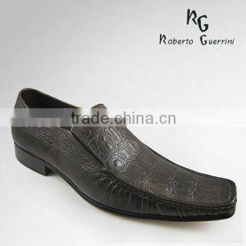 latest collection fashion animal leather men shoe