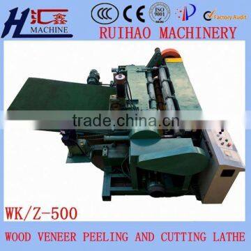 New design Ruihao Brand WK500 wood veneer making peeling machine for sale