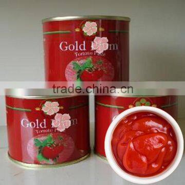 Double concentrated 28-30% tomato paste with good quality