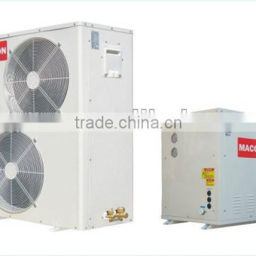 MACON Split type air source heat pump floor heating unit with CE