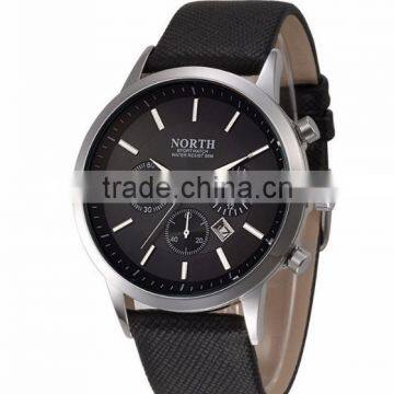 NEW!2016 Curren Fashion Quartz-watches Leather Sports Military Watches for Men
