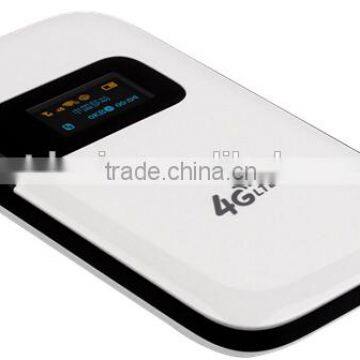 2016 newest portable 4g lte wifi wireless router with power bank Support card with max memory 32GB