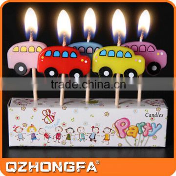 Hot sale children party customized shape funny birthday candle