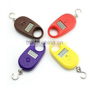 25KGS portable mini digital luggage scale S713 meet CE and Rohs best for home decoration