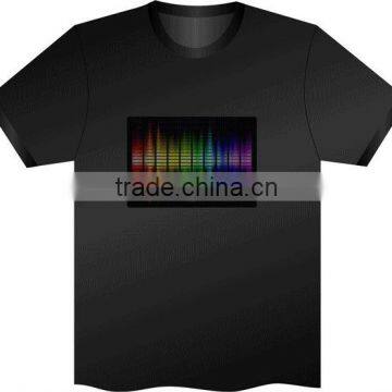 Sound activated LED T shirt