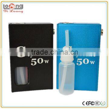 Yiloong bottom feeder mod reo mod style 50 watts geyscano box mod squonker mod x cude mod box