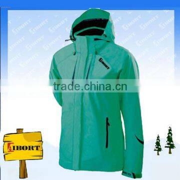 JHDM-3179-1 ladies lightweight rain jacket/outdoor Jacket with hoody