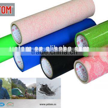 2.5 layer printed decorative overlay film for ski jacket and seamless lingerie