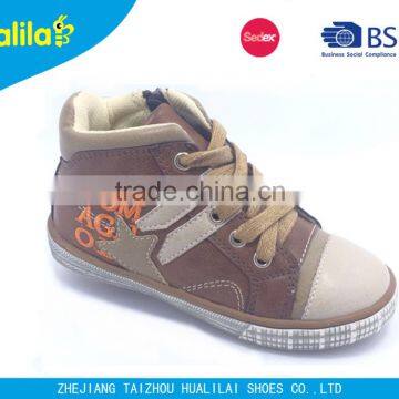 2016 NEW DESIGN KID OUTDOOR CASUAL SHOES SCHOOL SHOES PU MATERIAL TPR OUTSOLE photo-2