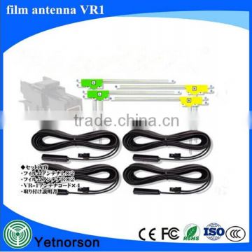 Colorful adhesive tv antenna vhf uhf antenna for car tv device