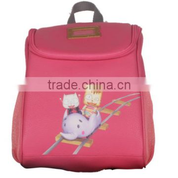 Korea design high quality material durable girls and boys school bag