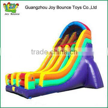 inflatable bouncing slide inflatable wet dry bouncers with slide for sale