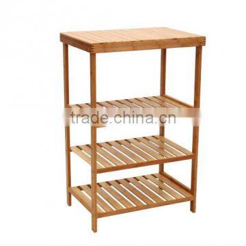 Self-assemble Microwave Oven Grill Rack,4tiers Kitchen Storage Rack
