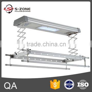 New Home Decorative AC 220v Aluminum Motorized Clothes Drying Rack photo-2