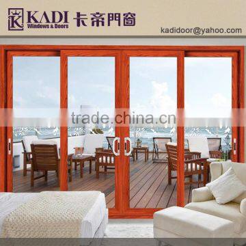 80 Series Aluminium Sliding Doors System With Fashionable Design