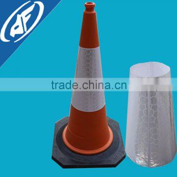 PVC Prismatic Reflective Traffic Cone Sleeve for Safety Collar photo-2