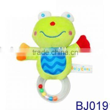 Lovely Stuffed Baby Rattle Bed Decorative Cow Toy photo-5