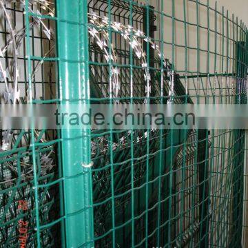 Metal euro security fencing