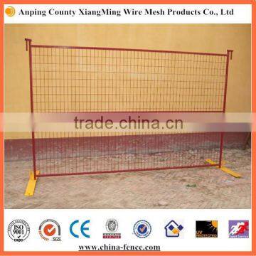 Canada standard 6ft*9ft portable temporary fence / powder coated welded mesh temporary fence / temporary panel fence