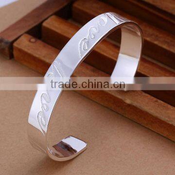 Fashion 2015 925 Sterling Silver Women Bangle Bracelet