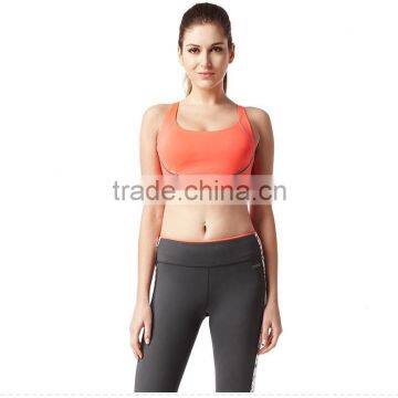 2016 Wholesale OEM Women Fashional Gym Bra /ladies Sexy Sportr Bra