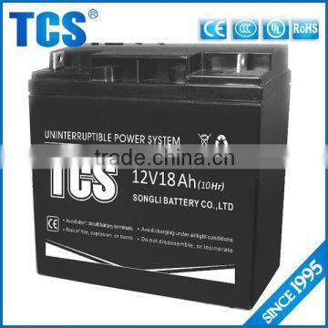 Long life time battery ups 18ah 12v