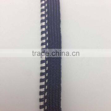 professional factory direct sale competitive price navy flange bias tape braided piping ribbon cord