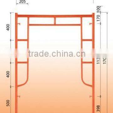 used in construction/H- scaffolding frame /china metal scaffoding factory
