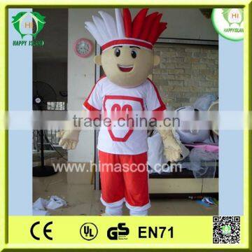 HI CE Hot Sale High Quality Used Boy Mascot Costume With Football for Sale photo-4