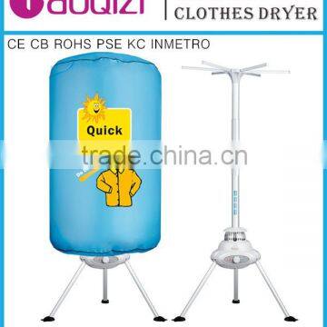 Hot Air Clothes Dryer With Round Shape and UV Function