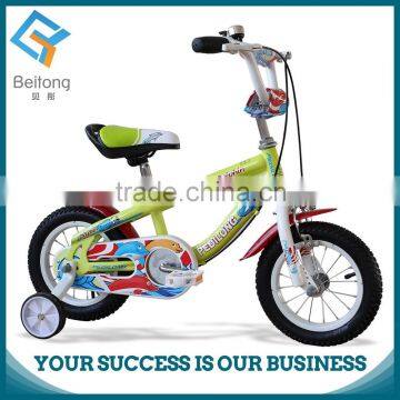 most popular 12 inch bamboo blue child bicycle