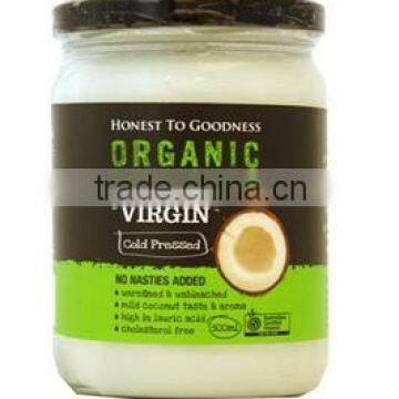 JAS/Korean ORGANIC VIRGIN COCONUT OIL wet processed