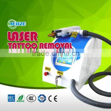 CE approval tattoo removal portable nd yag laser