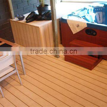 Wood Plastic Composite cheapest vinyl decking