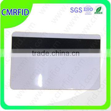 blank pvc card with magnetic strip