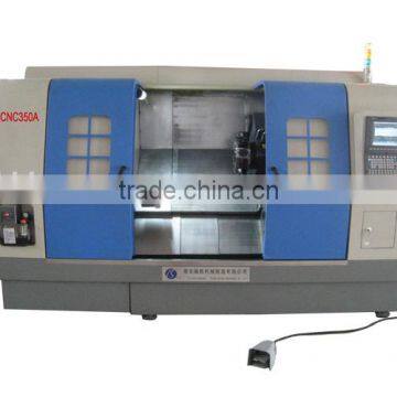 small size combination lathe milling 100A cnc lathe live tooling