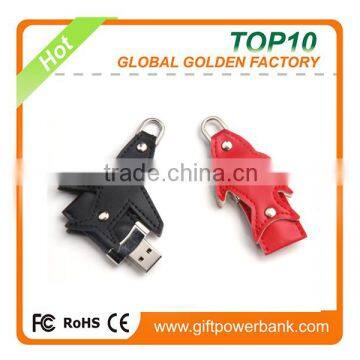 China usb factory leather airplane usb flash drive usb disk