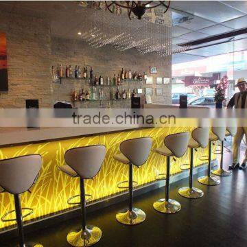 lighting furniture,LED bar counter,modern bar table and chair