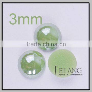 Feilang hot sale new style ceramic hotfix stone for nail art