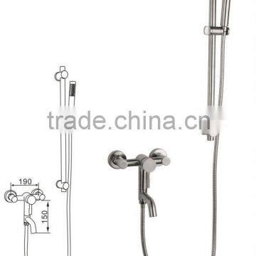 SUZAN(1105-2) Modern environmental protection High quality lead free sus304 stainless steel bathtub shower set