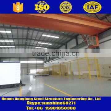 China supplier large span light steel structure workshop warehouse