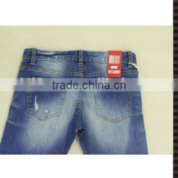 Casual Ladies Jeans Top Design With Heavy Monkey Wash photo-5